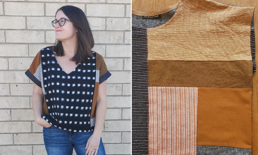 Comment coudre un vêtement en patchwork
