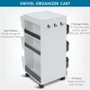 Swivel Organizer White / Black