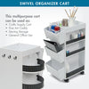 Swivel Organizer White / Black