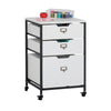 Sew Ready 3 Drawer Organizer Charcoal / Black / White