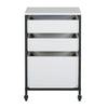 Sew Ready 3 Drawer Organizer Charcoal / Black / White