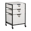 Sew Ready 3 Drawer Organizer Charcoal / Black / White