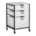 Sew Ready 3 Drawer Organizer Charcoal / Black / White