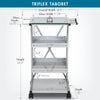Triflex Taboret Silver / Blue