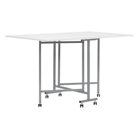 Mesa de manualidades y corte «Sew Ready» plateada/blanca