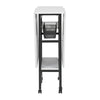 Sew Ready 36" Cutting Table with Basket Charcoal / White