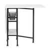 Sew Ready 36" Cutting Table with Basket Charcoal / White