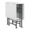 Sew Ready 36" Cutting Table with Basket Charcoal / White
