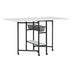Sew Ready 36" Cutting Table with Basket Charcoal / White