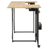 Pivot Panel Sewing Table Ashwood / Graphite