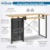 Pivot Panel Sewing Table Ashwood / Graphite
