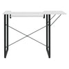 Dart Sewing Table Graphite / White