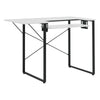 Dart Sewing Table Graphite / White