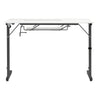 Mesa de costura Rollaway II, negra/blanca