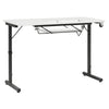 Mesa de costura Rollaway II, negra/blanca
