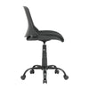 Folding Back Task Chair Black