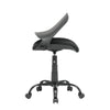 Folding Back Task Chair Black
