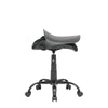 Folding Back Task Chair Black