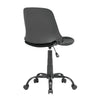 Folding Back Task Chair Black
