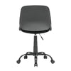 Folding Back Task Chair Black