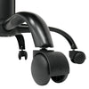 Folding Back Task Chair Black