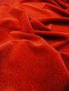 TELA DE TERCIOPELO ELÁSTICO CON PURPURINA, 360 GRAMOS DE SPANDEX / Rosa empolvado / Se vende por yarda
