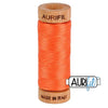 1154 Dusty Orange Aurifil Cotton 80wt Spool||color:1154 Dusty Orange