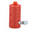 1154 Dusty Orange Aurifil Cotton 50wt Large Spool||color:1154 Dusty Orange