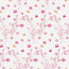 On Your Mark Scritch Pink on White Blender