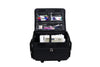 Maleta plegable con ruedas para guardar la máquina de coser Everything Mary XL de 4 ruedas, color negro