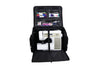 Maleta plegable con ruedas para guardar la máquina de coser Everything Mary XL de 4 ruedas, color negro