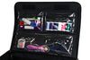 Maleta plegable con ruedas para guardar la máquina de coser Everything Mary XL de 4 ruedas, color negro