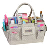 Deluxe Store & Tote Craft Organizer, Tan Dot