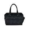 Organizador de manualidades «Deluxe Store & Tote», con estampado floral en blanco y negro