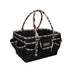 Organizador de manualidades «Deluxe Store & Tote», negro con ribete floral