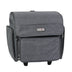 Deluxe Collapsible Rolling Craft Case, Heather