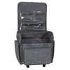 Deluxe Collapsible Rolling Craft Case, Heather