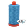 1320 Bright Teal Aurifil Cotton 50wt Large Spool||color:1320 Bright Teal