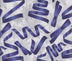 Christmas Blue Ribbons Silver Snowflakes on Cream 100% Cotton Fabric By the yard