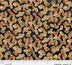 Granos de café «Deja Brew on Brown», de 100 % algodón, tela decorativa. Precio por yarda.