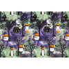 Cabezas de calabaza de Halloween, 58 pulgadas de ancho. Precio por yarda