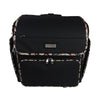 Deluxe Collapsible Rolling Craft Case, Black & Floral