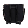 Deluxe Collapsible Rolling Craft Case, Black & Floral
