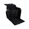 Deluxe Collapsible Rolling Craft Case, Black & Floral