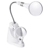 Lupa LED OttLite con pinza y de pie