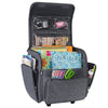 Deluxe Collapsible Rolling Craft Case, Heather