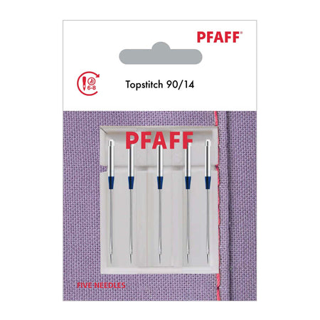 PFAFF® Topstitch Needles Size 90/14 5-Pack -- Product Image