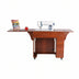 Mueble de costura Alice de teca
