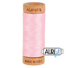 2423 Baby Pink Aurifil Cotton 80wt Spool||color:2423 Baby Pink