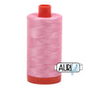 2425 Bright Pink Aurifil Cotton 50wt Large Spool||color:2425 Bright Pink